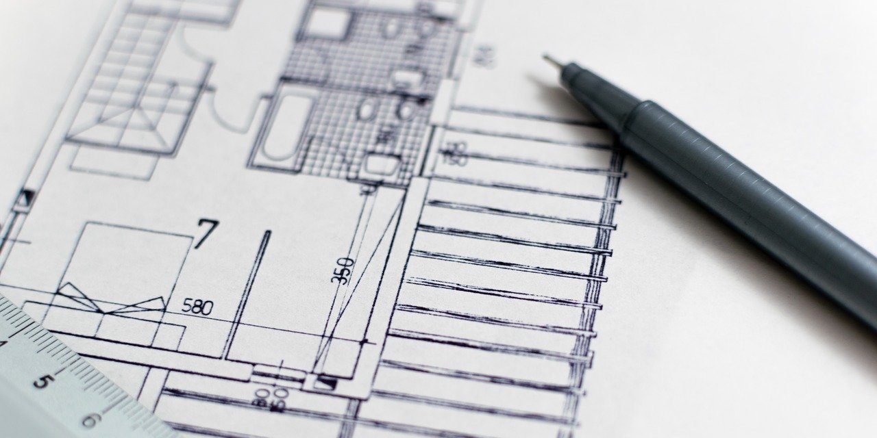 architecture, blueprint, floor plan